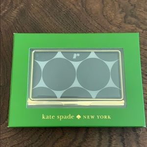 Kate Spade Monogrammed Business Card Holder